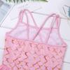 VernLan Little Girls Mermaid Fish Scales Camisole Leotard Ballet Dance Tutu Dress Gymnastics Sports Active wear Dresses Pink 8 view 4
