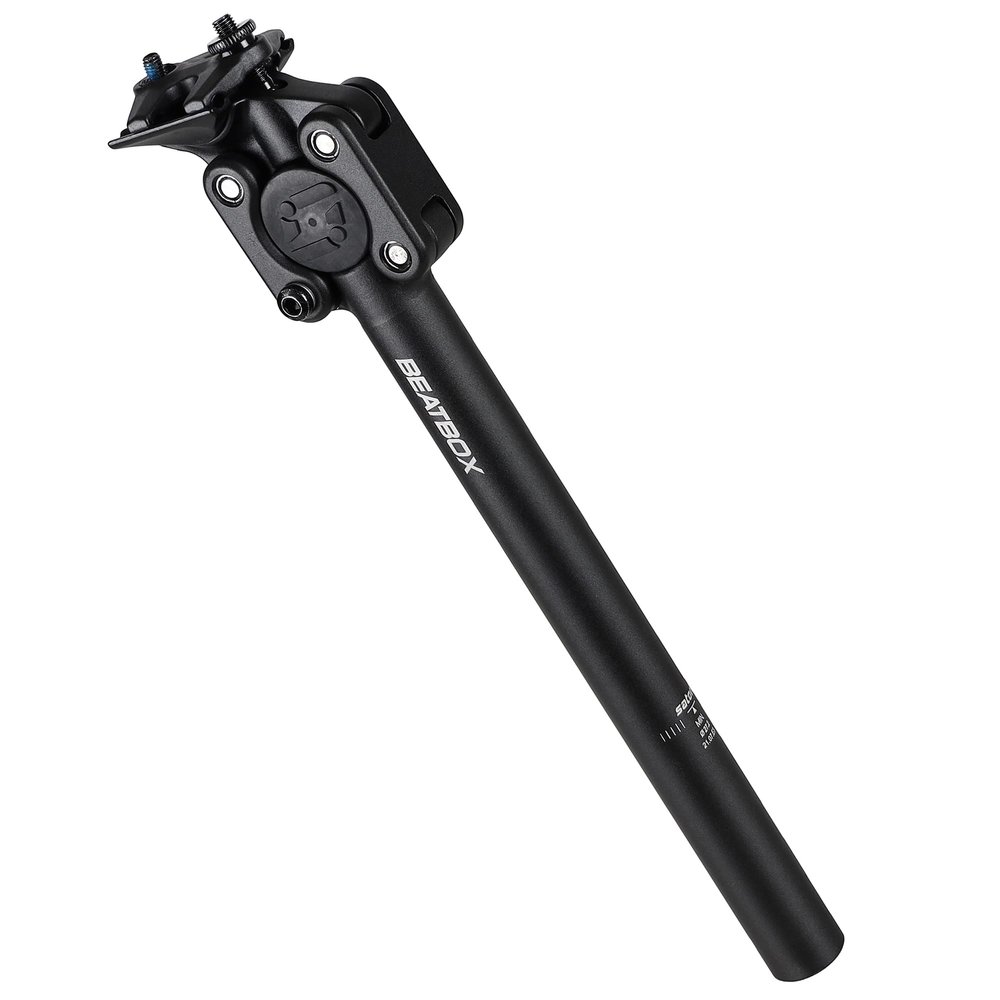 SATORI Beatbox Mountain MTB Road Bike Bicycle Suspension Seat Post Seat Shock Absorber - 27.2 x 350mm, Recommended Load Weight 70-85kg / 154-187lbs