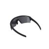 BBB Cycling, Sports Glasses, Biking Glasses, Cycling Glasses for Men and Women, UV Protection, 3 Interchangeable Lenses, Unbreakable, Fuse, Matt Black view 2