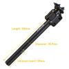 SATORI Beatbox Mountain MTB Road Bike Bicycle Suspension Seat Post Seat Shock Absorber - 30.9 x 350mm, Recommended Load Weight 70-85kg / 154-187lbs view 2