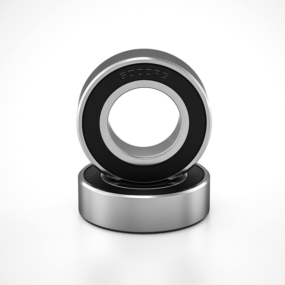 Aopin Skateboards Bearings Ball Bearings 6000-2RS (ID 10 x OD 26 x T 8 mm) Applicable for Skateboards, 3D Printer, Inline Skates, Roller Skates, Longboards, Scooters, 2 Pack