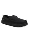 Lamo Footwear Men's Harrison Wool Slippers Moc Toe Black 9 D view 1