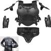 NW Airsoft Tactical Armor Set, Adjustable Tactical Molle Chest Protector, Adjustable Elbow Shoulder Guard Battle Belt, CS Role Playing Movie Costume, Bk view 1