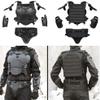 NW Airsoft Tactical Armor Set, Adjustable Tactical Molle Chest Protector, Adjustable Elbow Shoulder Guard Battle Belt, CS Role Playing Movie Costume, Bk view 2