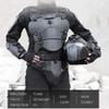 NW Airsoft Tactical Armor Set, Adjustable Tactical Molle Chest Protector, Adjustable Elbow Shoulder Guard Battle Belt, CS Role Playing Movie Costume, Bk view 3