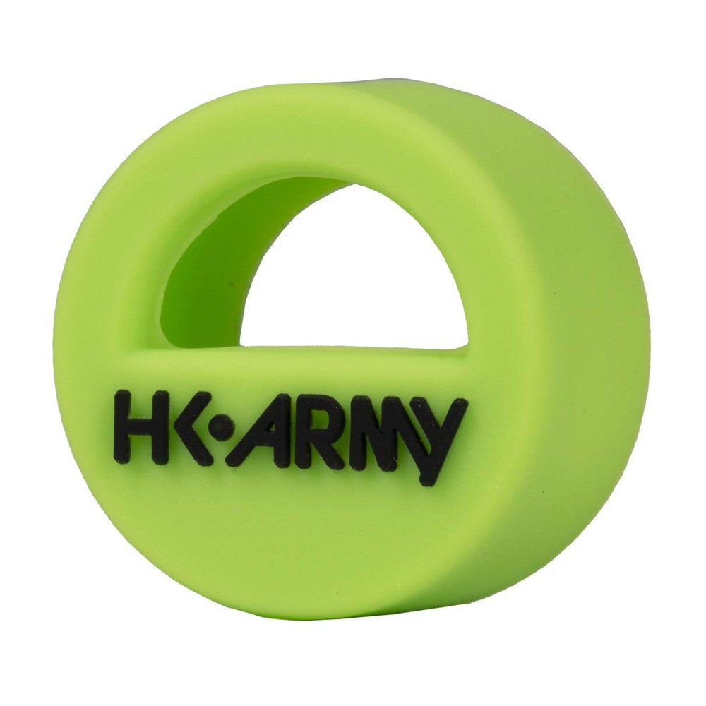 HK Army Paintball, Neon Green w/ Black Logo Micro Gauge Cover (Neon Green w/Black Logo)