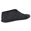 FitFlop Mens Andor High Top Sneaker Shoes, Black, US 8 view 3