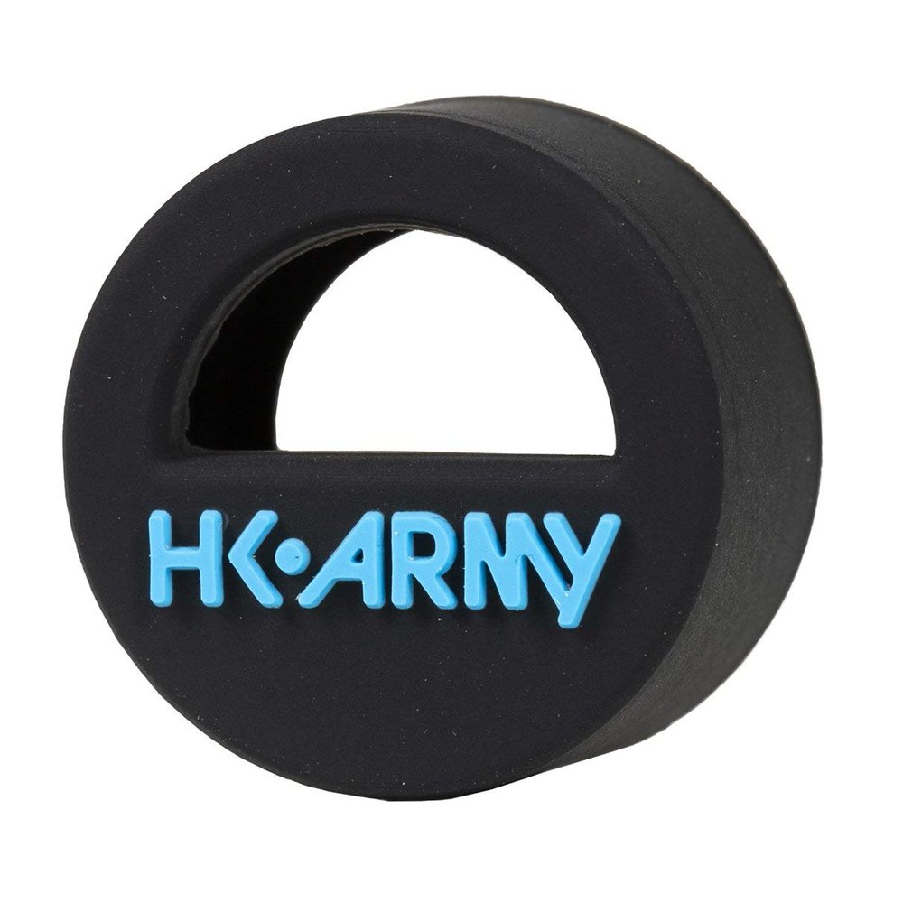 HK Army Paintball Micro Gauge Cover (Black wBlue Logo)