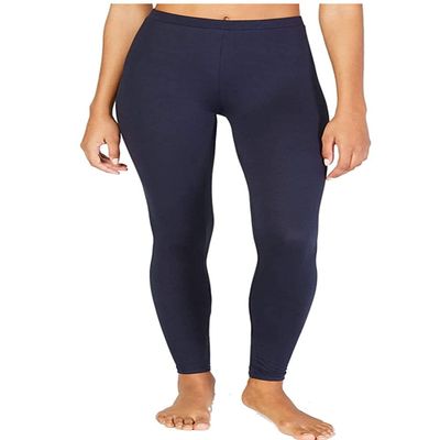 32Degrees Womens Fitness Running Athletic Leggings Navy XL