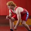Matman USA The Sydney Men's Wrestling Singlet Weightlifting Singlet (Red, 5X-Small) view 4
