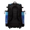 Boombah Superpack Hybrid Rolling Bat Bag - Solace Bat Pack White/Black/Cyan - Wheeled & Backpack Version view 3