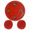 Better Biscuit The Solid Off-ice Hockey Puck - 2 Pack, red view 1