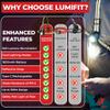 LUMEFIT Running Lights for Runners with Yellow Reflective Vest, Adjustable Beam Night Safety LED Chest Light Run, Dog Walking, and Jogging Gear, Rechargeable Headlamp Flashlight view 4
