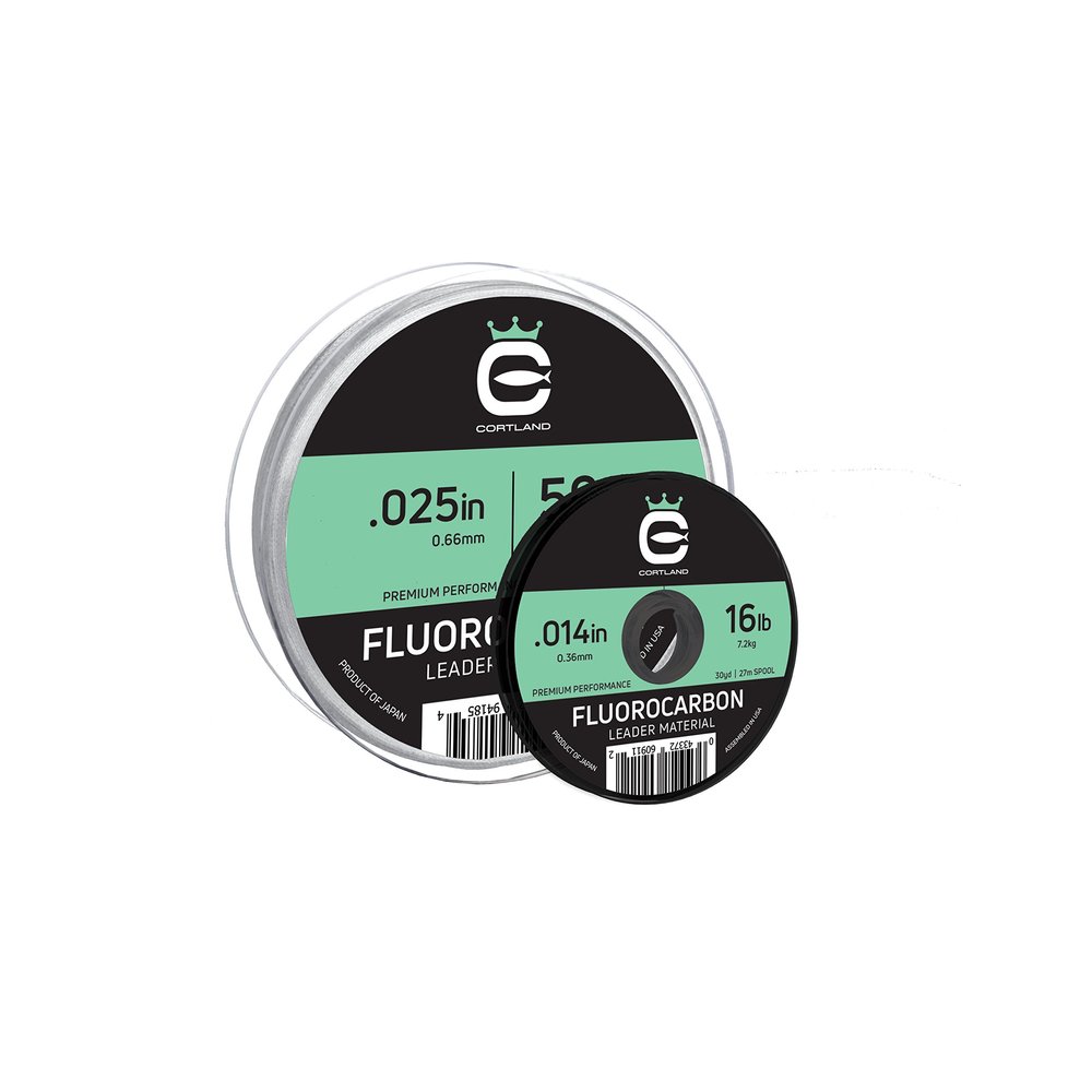 Cortland Fluorocarbon Leader Material - 30yd (180lb)
