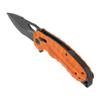 SOG KIKU XR LTE Lightweight Outdoor Ambidextrous Large-Format Folding Knife | CTS XHP Steel Blade | XR Locking Mechanism, Orange G10 view 3