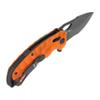 SOG KIKU XR LTE Lightweight Outdoor Ambidextrous Large-Format Folding Knife | CTS XHP Steel Blade | XR Locking Mechanism, Orange G10 view 4
