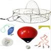 KUFA Sports 30" Stainless Steel Wire Crab Trap with Zinc Anode & Accessories Combo (CT100A+CA30S4+ZIN) view 1