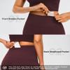 AFITNE Yoga Pants for Women Bootcut Pants with Pockets High Waisted Workout Bootleg Yoga Pants Flared Long Athletic Gym Pants Black - M view 4