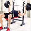 Zoogamo Adjustable Folding Fitness Weight Bench and Barbell Rack for Full Body Workout- Strength Training -Multi-Purpose view 3