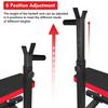 Zoogamo Adjustable Folding Fitness Weight Bench and Barbell Rack for Full Body Workout- Strength Training -Multi-Purpose view 4