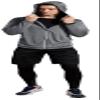 BUYJYA 5Pcs Men's Compression Pants Shirt Top Long Sleeve Jacket Athletic Sets Gym Clothing Mens Workout view 2