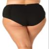 Anne Cole Plus Size High-Waist Shirred Bottoms Navy 18W view 2