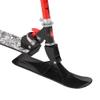 TGHY Snow Kick Scooter Easy Folding Snow Sled Ski Scooter Snowmobile Aluminum Alloy Snowboard Winter Gift for Boys and Girls,Red view 4