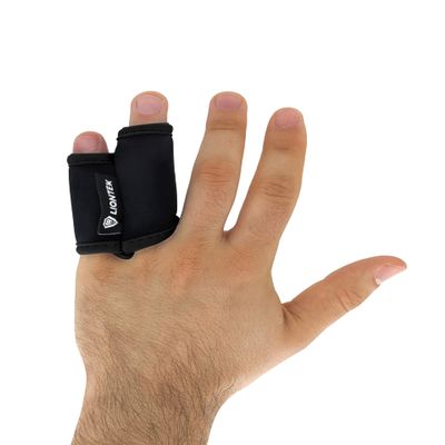 LIONTEK BJJ Outer Double Finger Sleeve Tape Replacement (Pinky-ring/Pointer-middle finger) (X-Large)