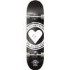 Heart Supply Badge Logo Complete Skateboard -7.75 Black view 1