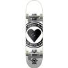 Heart Supply Badge Logo Complete Skateboard -8.0 White view 1