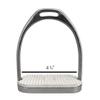 AJ Tack Stainless Steel Fillis Stirrup Irons 4.25" view 1