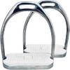 AJ Tack Stainless Steel Fillis Stirrup Irons 4.25" view 2