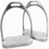 AJ Tack Stainless Steel Fillis Stirrup Irons 5" view 4
