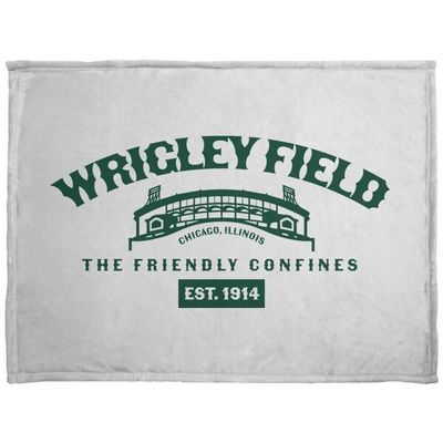 ThirtyFive55 Wrigley Field Cozy Plush Fleece Blanket