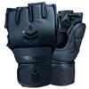 Revgear Premier MMA Grappling Gloves | Multi-Purpose, MMA, Kickboxing, Martial Arts and Boxing | Comfortable and Durable (Black/Black, Medium) view 1