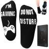 Nucinzua Boys Valentines Day Socks Gifts for Him,Gaming Socks for Gamer,Men Valentine's Gifts for Him Teenagers Boyfriend Husband Son Dad,Gift Ideas for Men,Easter Basket Stuffers view 1