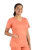 Maevn Matrix Womens Modern Fit Double V-Neck Medical Nurse Scrub Top, 3 Pockets, Inner Utility Loop, Bungee Loop view 1