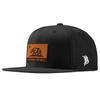 Branded Bills California 31 Tan Leather Black Classic, Lightweight, Comfortable Baseball Cap view 1