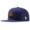 Branded Bills Arizona 48 Leather Navy Classic, Lightweight, Comfortable Baseball Cap view 1