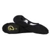 Daydance Canvas Black Ballet Shoes for Women, 4 Way Elastic Dance Slippers view 1