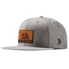 Branded Bills California 31 Tan Leather Heather Grey Classic, Lightweight, Comfortable Baseball Cap view 1