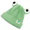 ABOOFAN Frog Hats for Kids Crochet Hat Frog Baby Winter Warm Knit Hat Infant Toddler Kid Crochet Beanie Cap (Green) view 3