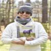 Smarties Winter Gear Hat, Navy Blue view 2