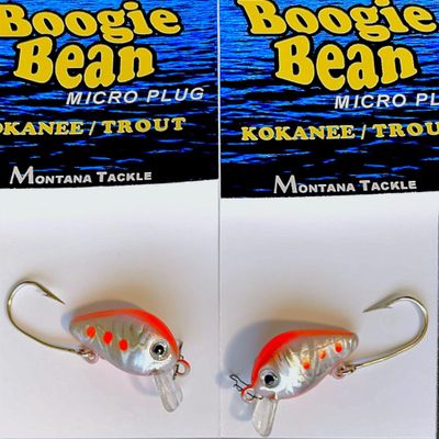 Kokanee Plugs (2): uv Silver Garbanzo