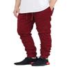 AIRNINE Men's Twill Cargo Jogger Pants (Burgundy_AP876, 2X-Large) view 1