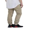 AIRNINE Men's Twill Cargo Jogger Pants (Khaki_AP876, Small) view 2