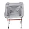 Daoyuan Folding Camping Chair Portable Lightweight with Backrest,Collapsible Fishing Stool Lightweight Waterproof for Traveling Hiking Beach Garden BBQ Sketch view 1