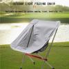Daoyuan Folding Camping Chair Portable Lightweight with Backrest,Collapsible Fishing Stool Lightweight Waterproof for Traveling Hiking Beach Garden BBQ Sketch view 2