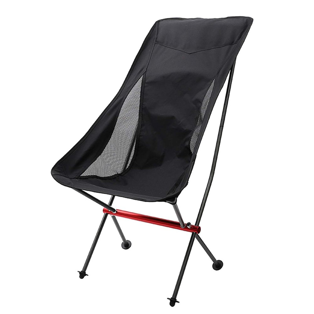 Daoyuan Portable Camping Chair Ultra Light Foldable,Outdoor Folding Fishing Stool,Aluminum Alloy Frame for Beach Garden Picnic Trip Travel Hiking with Backrest