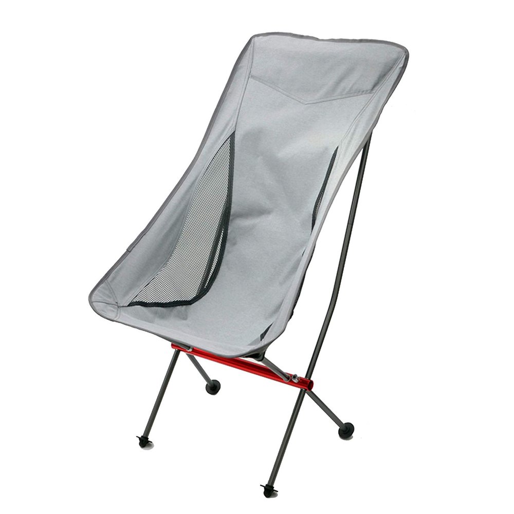 Daoyuan Portable Camping Chair Ultra Light Foldable,Outdoor Folding Fishing Stool,Aluminum Alloy Frame for Beach Garden Picnic Trip Travel Hiking with Backrest